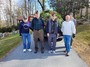 The January clean-up crew: Ken Knight, Bill Edwards, Paul Schowalter, Jim Grantham and Paolo McRae